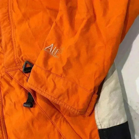 Obermeyer Ski Jacket Snowboard Lined Insulated Full Zip Orange Men's Large Coat - Picture 6 of 8